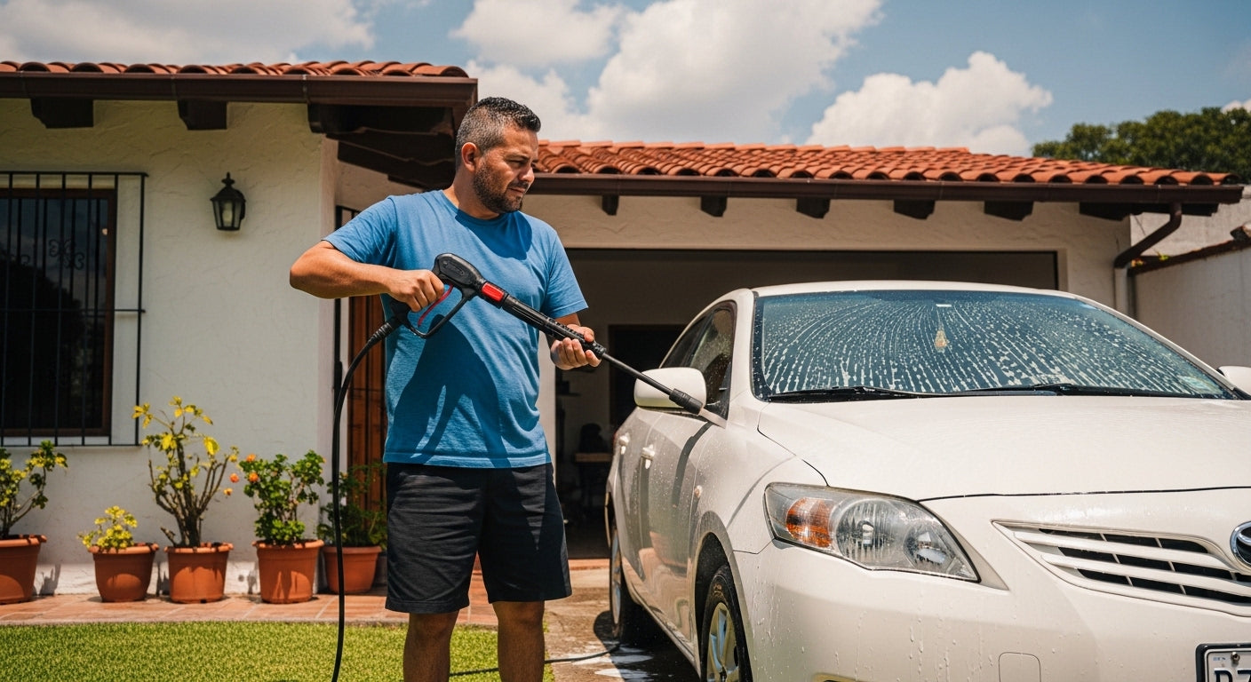 Combo Hidrolavadora 6 en 1 + Aspiradora